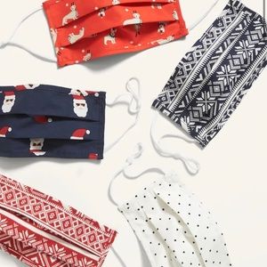 5-Pack Triple-Layer Cloth Masks for Adult C-03 Mas